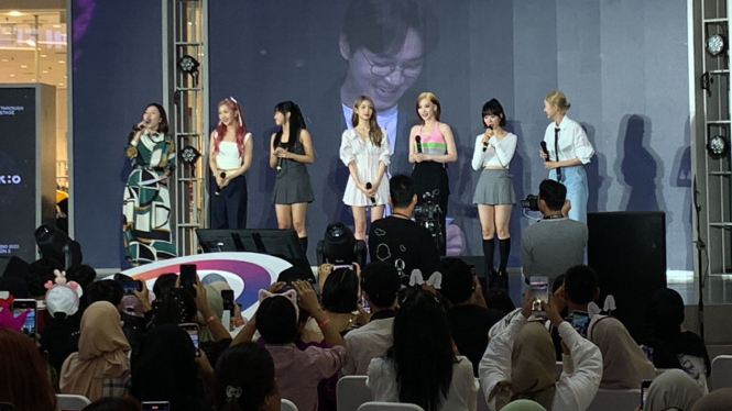 Event fansign girlband Secret Number di Jakarta