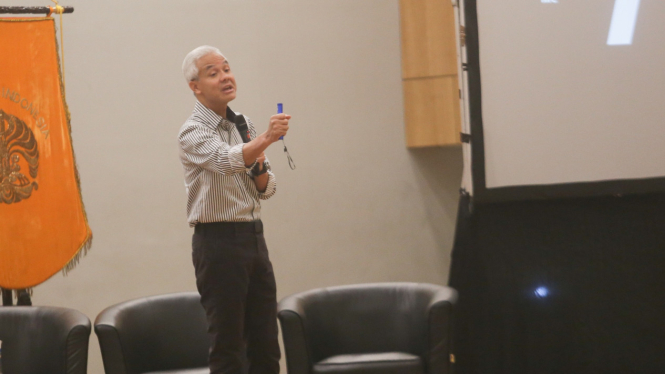 Ganjar Pranowo, Kuliah Kebangsaan di UI