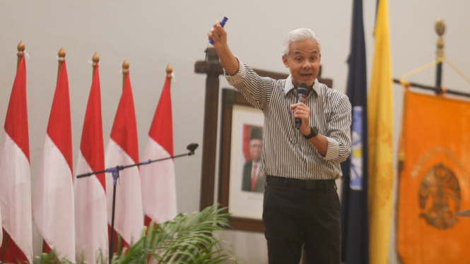 Ganjar Pranowo, Kuliah Kebangsaan di UI