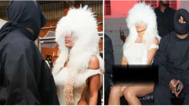 Kanye West dan istrinya, Bianca Censori
