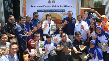 Bea Cukai lakukan pelepasan ekspor UMKM