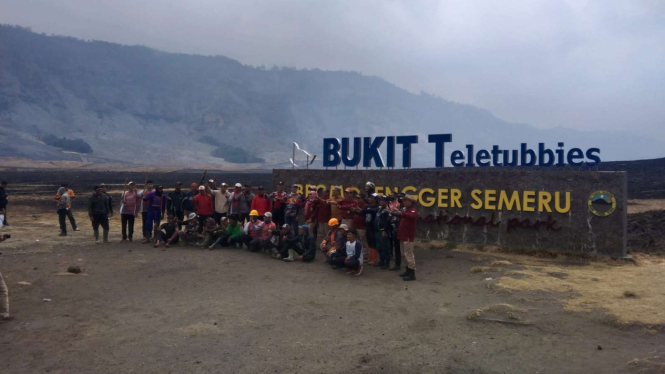 Bukit Teletubbies di Kawasan Gunung Bromo