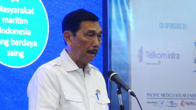 Menko Marives Luhut Binsar Pandjaitan.