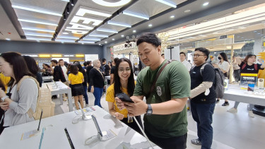 Realme Experience Store, Pantai Indah Kapuk 2, Tangerang, Banten.
