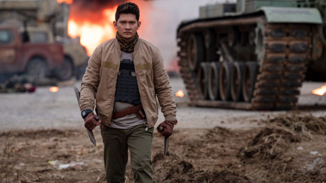 Iko Uwais di Expend4bles