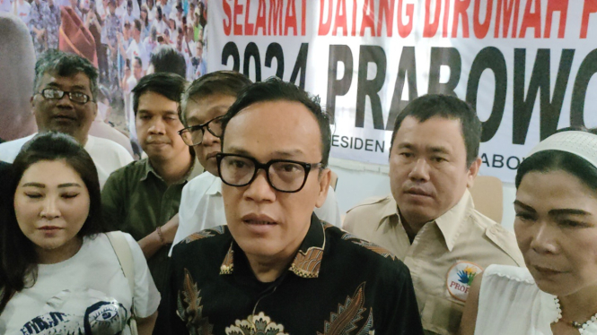 Ketua Relawan Prabowo Mania 08, Immanuel Ebenezer
