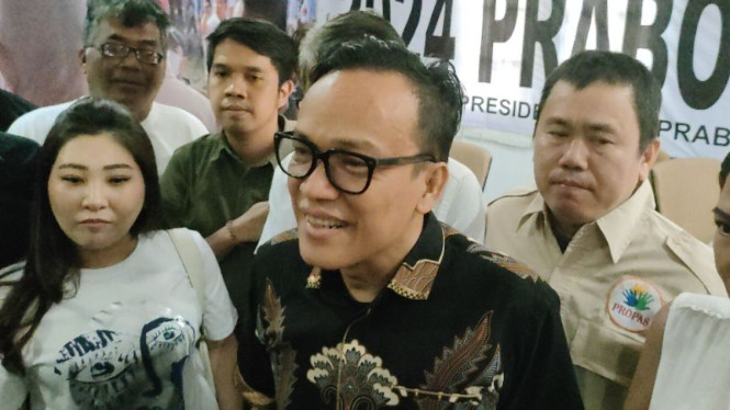 Ketua Relawan Prabowo Mania 08, Immanuel Ebenezer atau Noel 