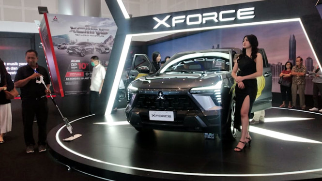 VIVA Otomotif: Mitsubishi Xforce di GIIAS Surabaya 2023