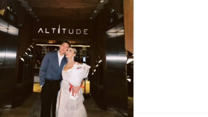 Agnez Mo dan Adam Rosiyadi