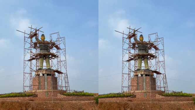 Patung Bung Karno di Banyuasin, Sumatera Selatan