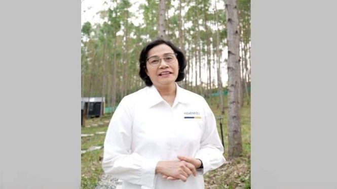 Menteri Keuangan Sri Mulyani saat menginap di IKN