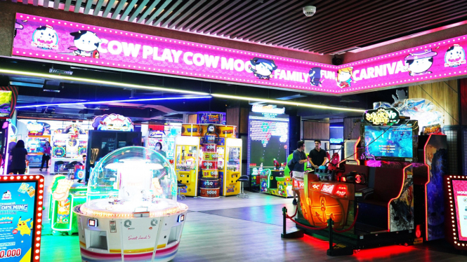 Arena bermain Cow Play Cow Moo