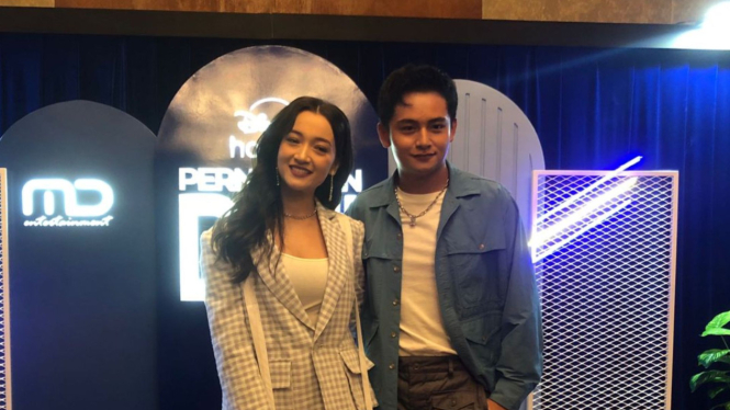 Pemeran serial Pernikahan Dini, Megan Domani dan Randy Martin