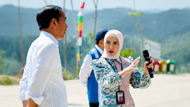 Jokowi Tinjau IKN