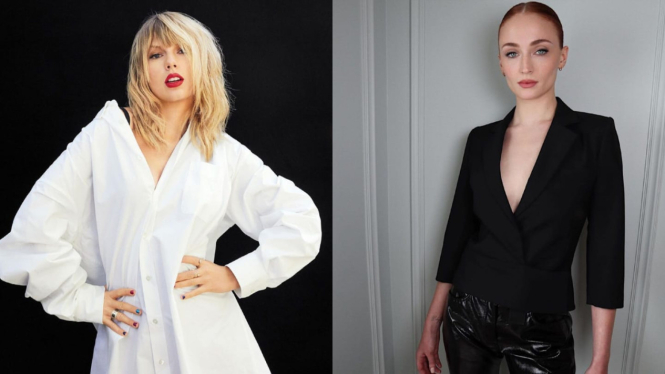 Taylor Swift dan Sophie Turner.