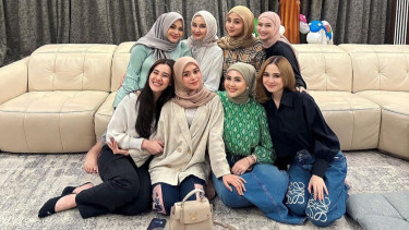 Aaliyah Massaid dan Geng Lesti Kejora.
