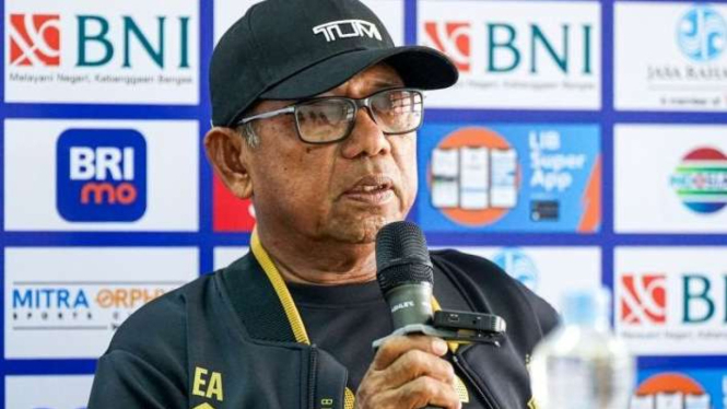 Pelatih Bhayangkara FC Emral Abus