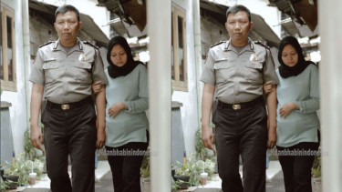 Linda Istri Polisi yang Jadi Cleaning Sevice
