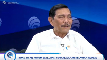 Menko Marves Luhut Binsar Pandjaitan.