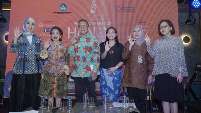 Konferensi Pers Hari Batik Nasional 2023