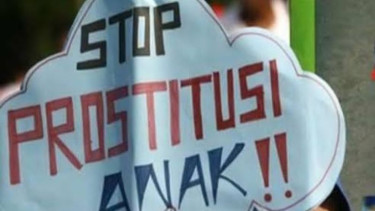 Stop prostitusi anak.