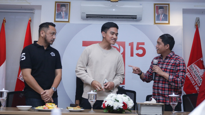 Kaesang Pangarep,  rapat pertama usai jabat Ketua Umum PSI