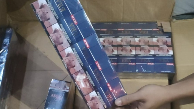 Bea Cukai tindak peredaran rokok ilegal 