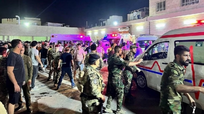 Kabakaran di Acara Pernikahan di Irak