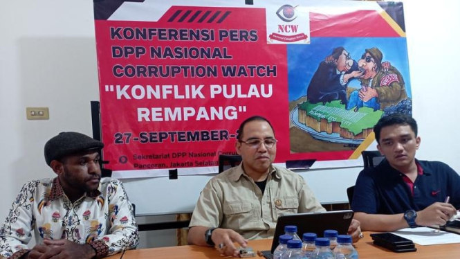 Konferensi Pers Nasional Corruption Watch (NCW)