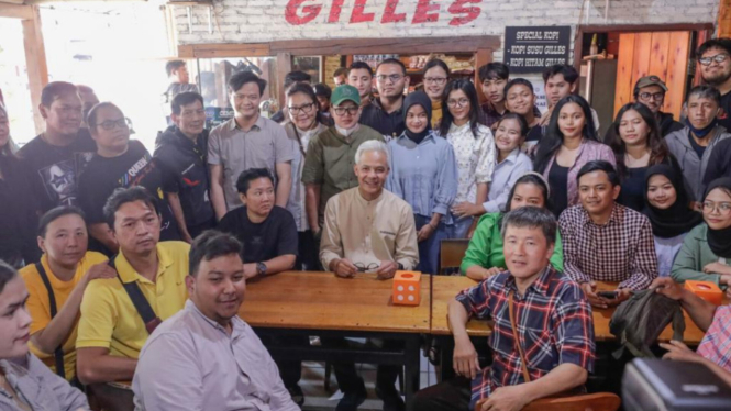 Bacapres Ganjar Pranowo bertemu dengan disabilitas