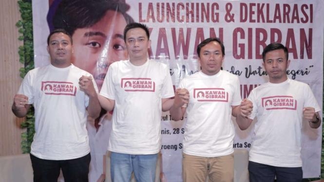 Deklarasi Relawan Kawan Gibran