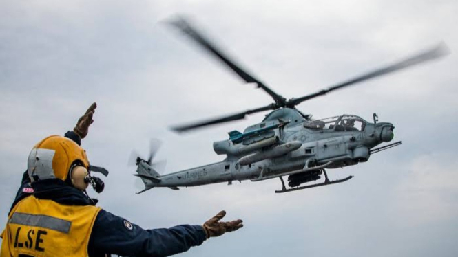 VIVA Militer: Helikopter serbu Bell AH-1Z Korps Marinir Amerika Serikat