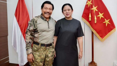 Puan Maharani Bertemu AM Hendropriyono