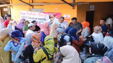 Bazar sembako murah di Kabupaten Subang