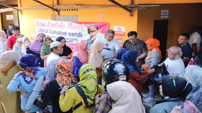Bazar sembako murah di Kabupaten Subang