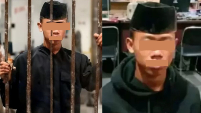 Tampang pelaku penganiayaan siswa SMP di Cilacap