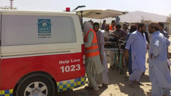 Sedikitnya 50 orang tewas, dan lebih dari 50 orang lainnya dalam ledakan di sebuah acara keagamaan di Provinsi Balochistan di Pakistan.