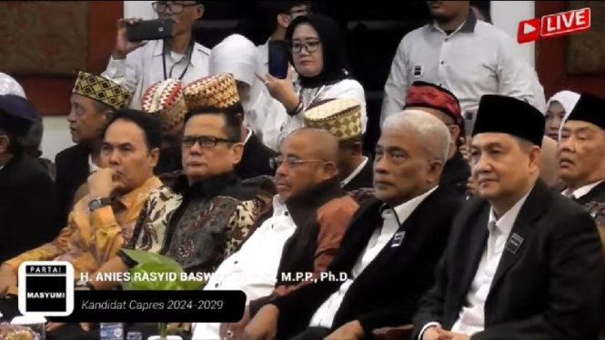 Irjen Napoleon Hadir di Acara Deklarasi Dukungan Partai Masyumi Untuk Anies-Imin