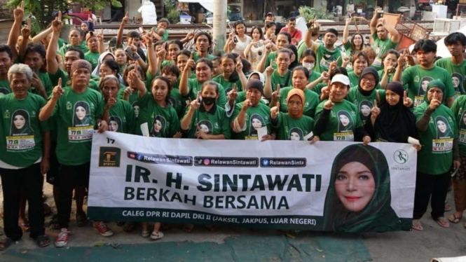  Pendukung Caleg PPP, Sintawati