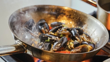 Hidangan oyster.