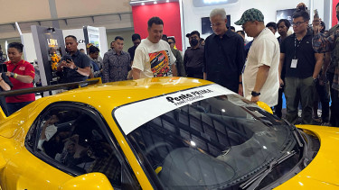 VIVA Otomotif: Ganjar Pranowo di pameran IMX 2023