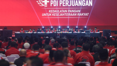 Rakernas IV PDIP di Jiexpo, Kemayoran