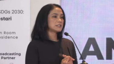 Direktur Eksekutif Bakrie Untuk Negeri Anindhita Anestya Bakrie.