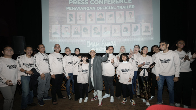 Press Conference film Imam Tanpa Makmum
