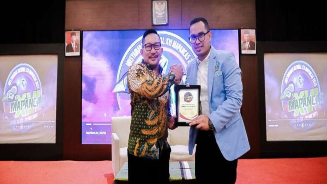 Wakil Wali Kota Tangsel Pilar Saga Ichsan terpilih jadi ketum Mapancas.