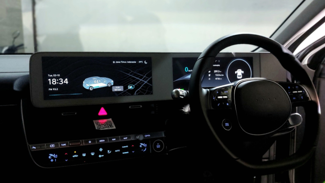 Tes efisiensi kendaraan Ioniq 5 Bluelink