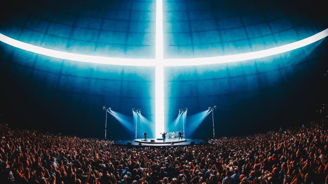 Konser U2 di Sphere Las Vegas.