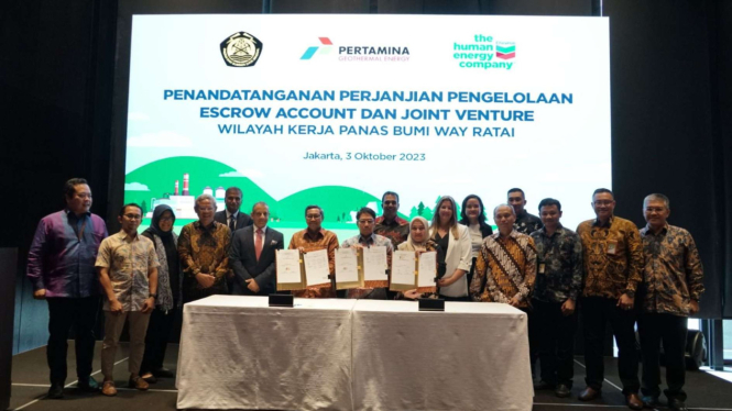 Penandatanganan Perjanjian-Perjanjian Way Ratai Sebagai Tindak Lanjut Kerja Sama