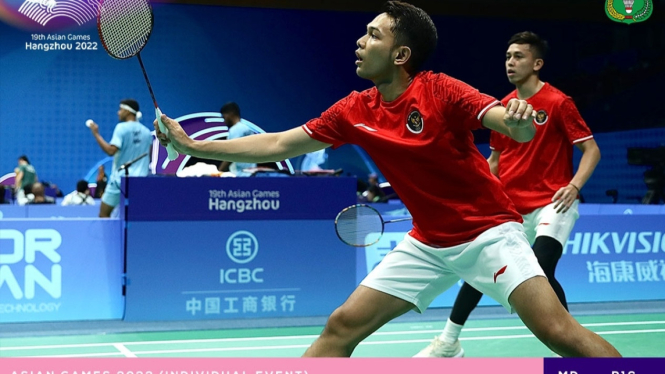 Ganda putra Indonesia Fajar Alfian/Muhammad Rian Ardianto