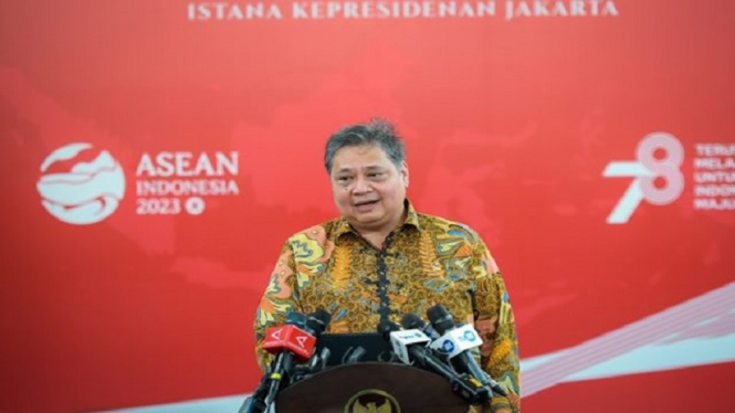 Menko Perekonomian Airlangga Hartarto